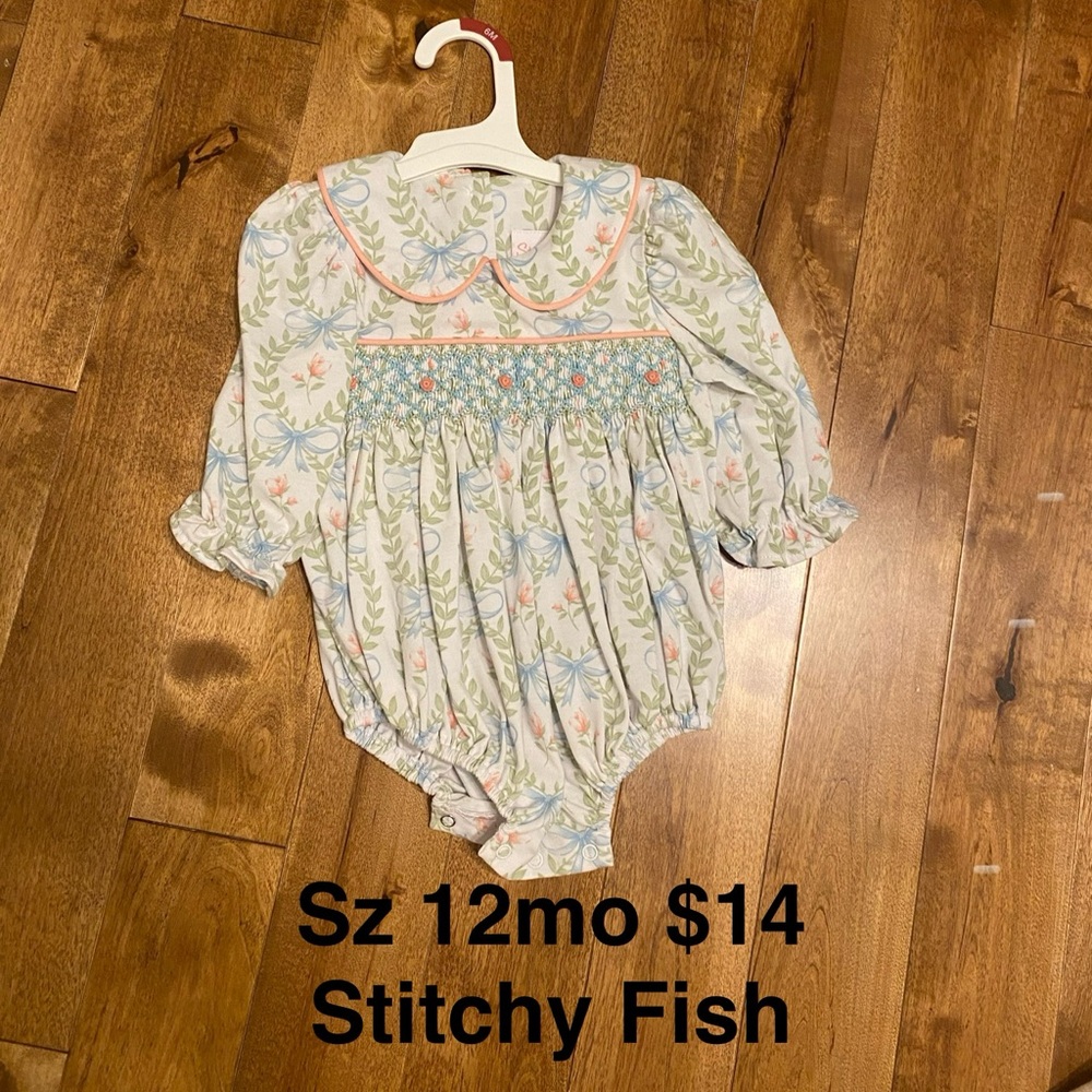 Stitchy Fish Longsleeve Bubble